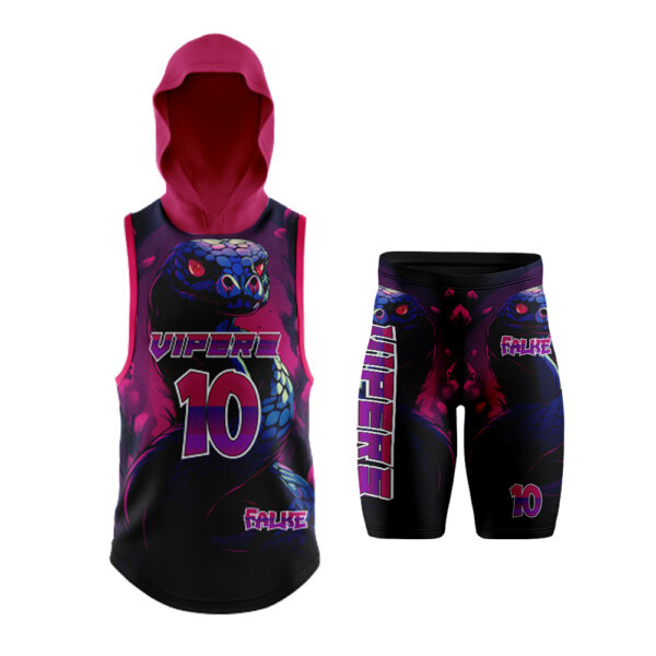 7v7 Compression Hooded Jersey